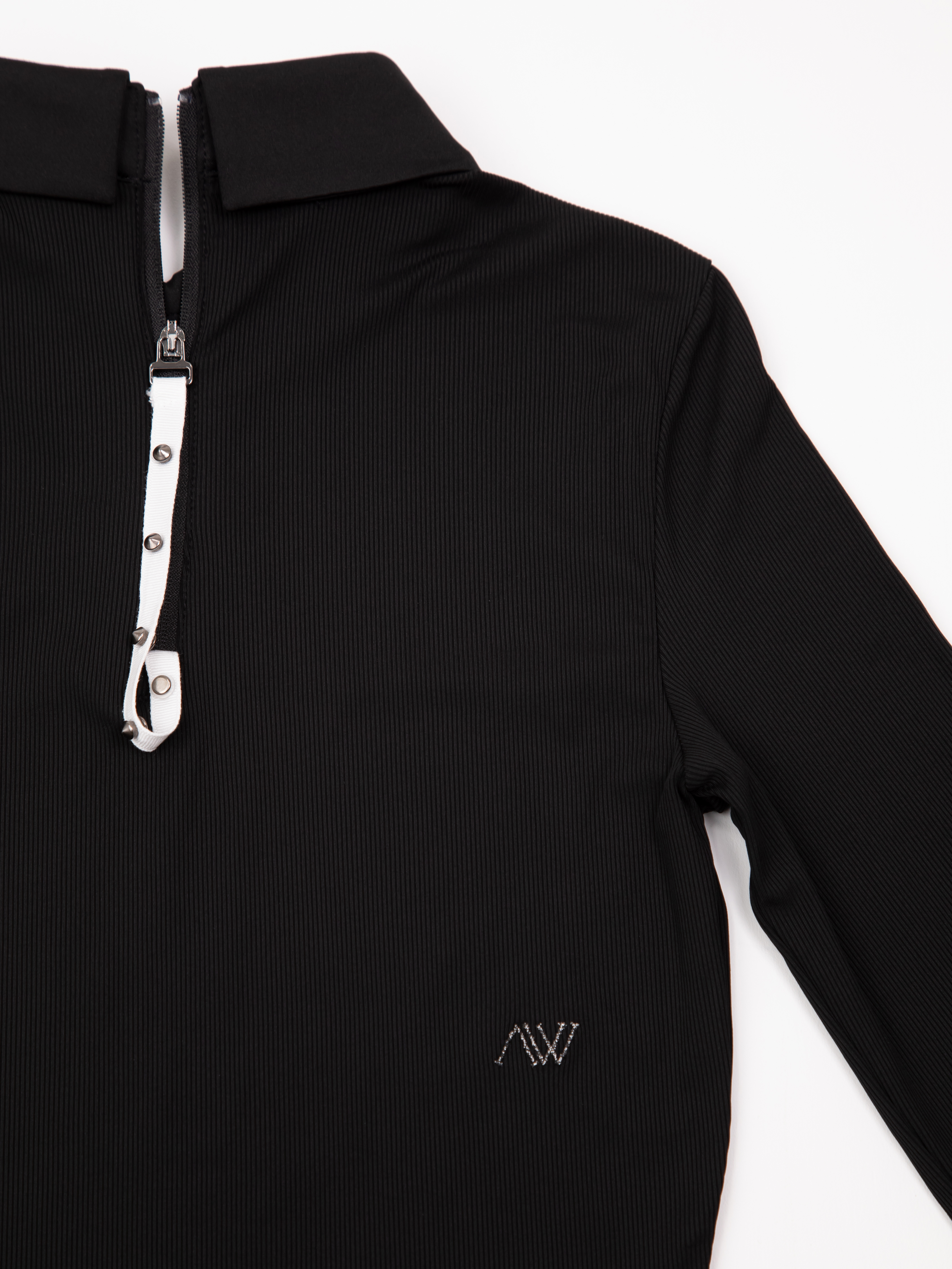 ANEW GOLF（アニューゴルフ）バックジップポイント ロングTシャツ／AN