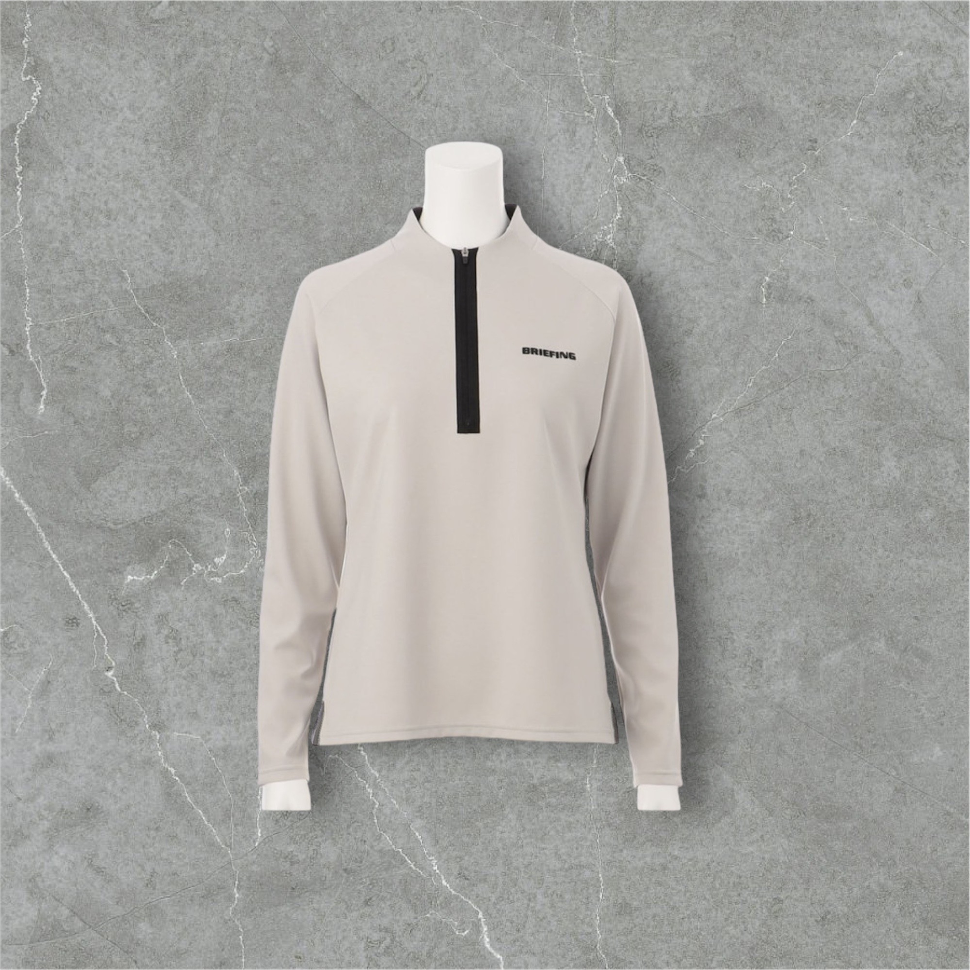ブリーフィング　ゴルフ　長袖　ベージュ　L ベージュ｜GolfSalon〜ブランドゴルフウェアレンタルshop〜